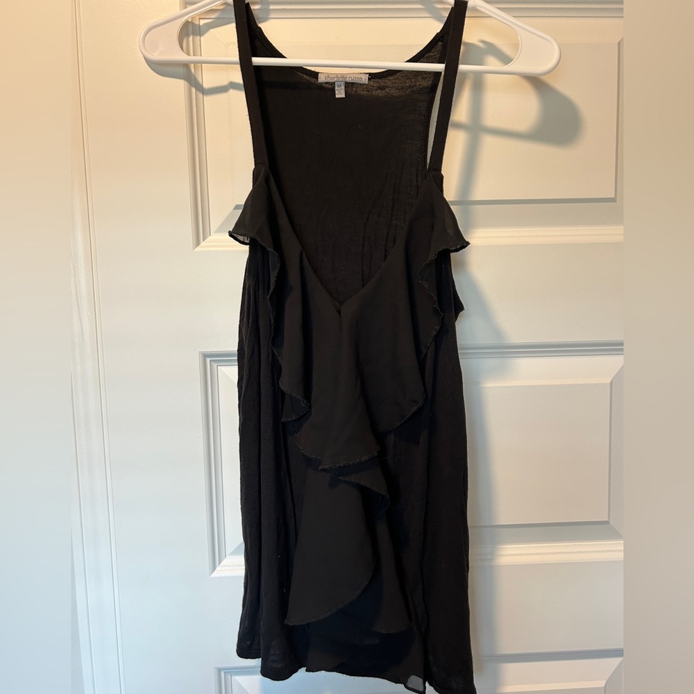 Charlotte Russe Ruffle Tank
